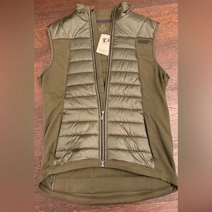 Pearl Izumi Sage Green Quilted Vest